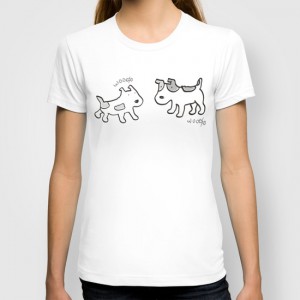woofwoof dog meeting T-shirt