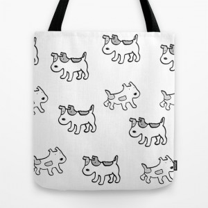 woofwoof dog meeting TOTE Bag