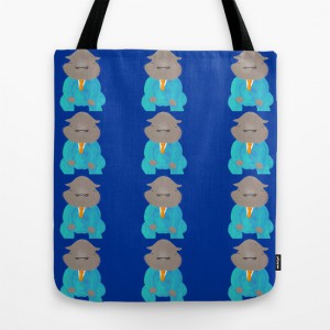 Napping Mr.Hippo TOTE Bag