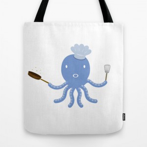 Octopus shef TOTE Bag