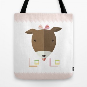 LOLO in ORIGAMI TOTE Bag